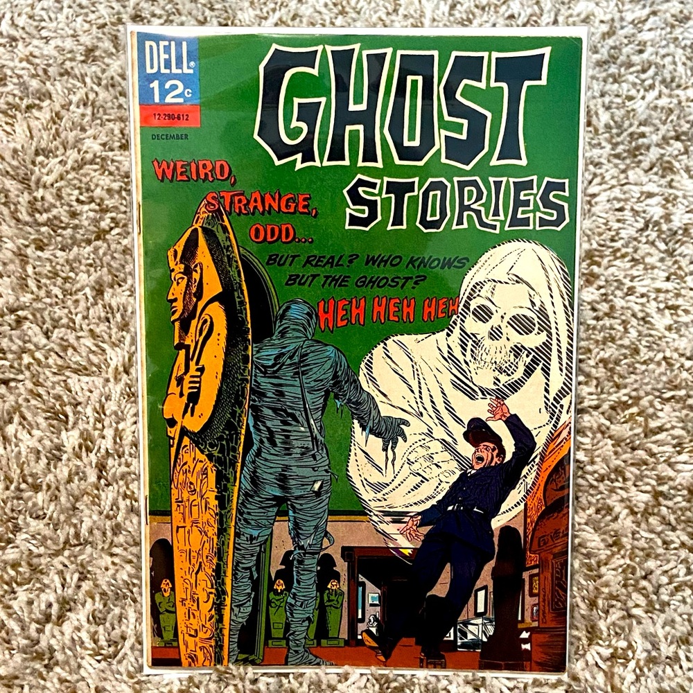 VINTAGE 1966 DELL COMICS Ghost Stories Weird Strange Odd Silver Age Comic #16